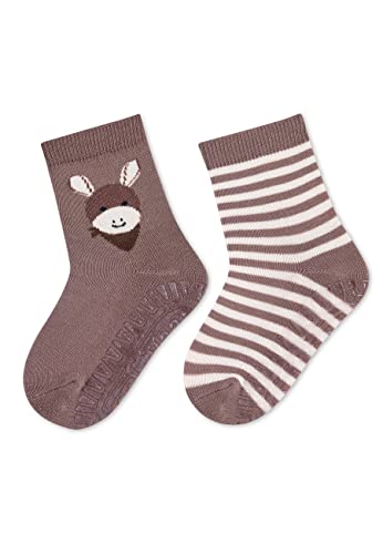 Sterntaler Unisex dziecięce skarpety GOTS FLI Air Dp Emmi, brązowy, 18