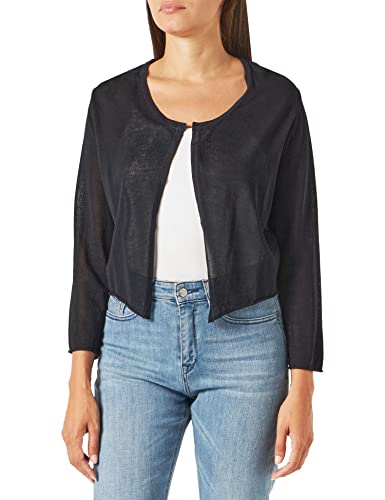 kreskówka kardigan damski, czarny, 40