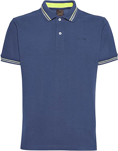 Geox Męska koszulka polo M (DE), jasnoniebieska, L, jasnoniebieski, L