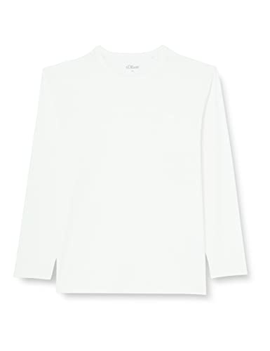 s.Oliver Bernd Freier GmbH & Co. KG Męski T-shirt, z długim rękawem, biały, 4XL, biały, 4XL