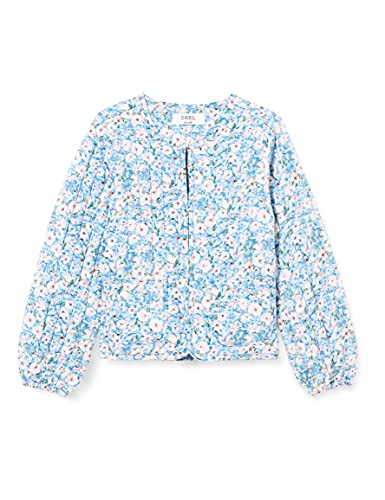 D-xel Dziewczęca pikowana kurtka, niebieski, 16 Lata