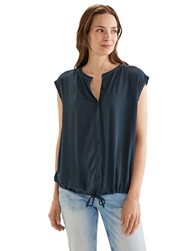 Street One Damska bluzka letnia, Cool Vintage Green, 36