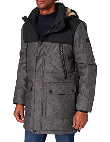 Camel Active Męski płaszcz 4104106u96, Anthra, 60