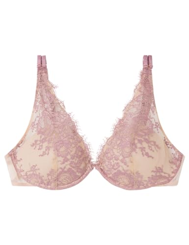 Women'secret Biustonosz Push Up Halter Kobiety, Różowy, 85B