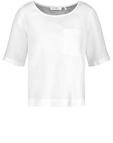 GERRY WEBER Edition Damska bluzka 660039-66427, biała/biała, 48