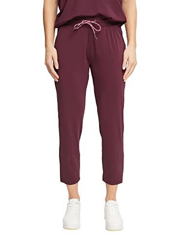 ESPRIT Sports Damskie spodnie treningowe RCS Pant Edry, Bordeaux Red, S