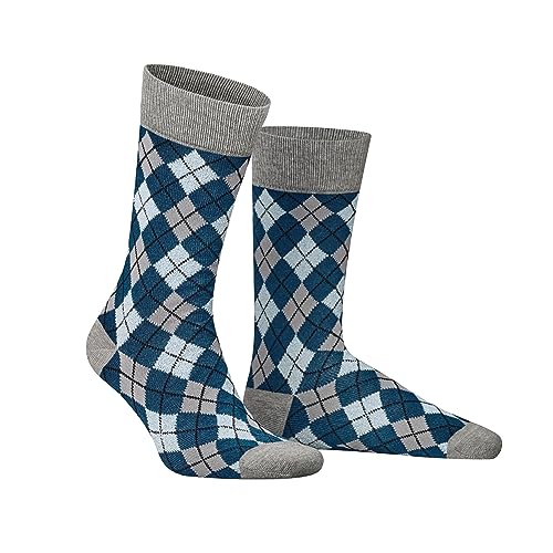 Hudson Męskie skarpety z dzianiny Level Fashion, srebro, 43-46 EU