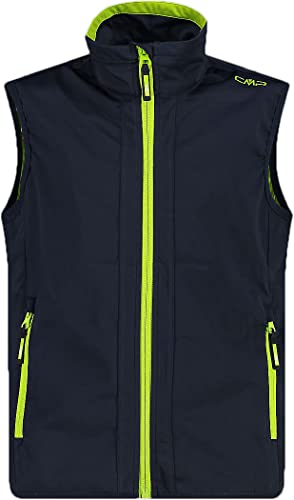 CMP Kamizelka sportowa Unisex-Dorosły, B.Blue-Limegreen, 176