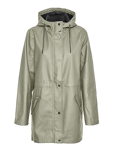 VERO MODA Kurtka damska z wysokim pokryciem, Laurel Oak, XL wysoki