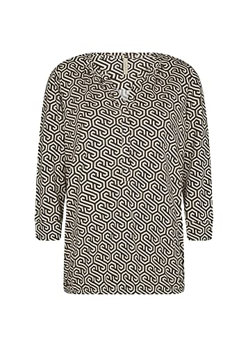 SOYACONCEPT Women's SC-Felicity AOP 413 bluzka damska Blouse, Schwartz Combi, średnia, Schwartz Combi, M