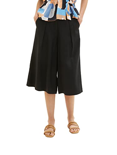 TOM TAILOR Damskie spodnie 1036847, 14482-Deep Black, 34 W/26 L, 14482 – Deep Black, 34W / 26L