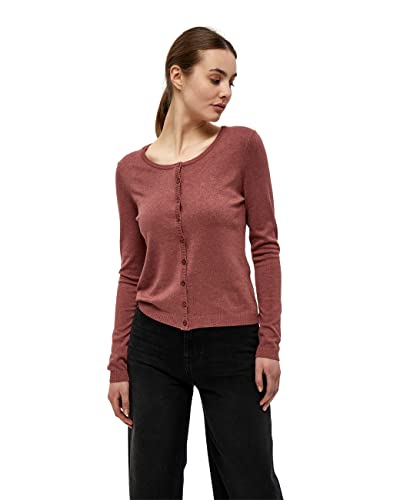 Minus Nowy kardigan damski, 6021 Ruby Melange, XL