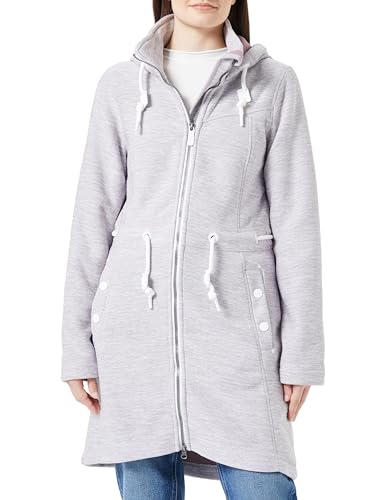 Colina Altiplano damski płaszcz polarowy, Jasnolawendowy melanż, XL