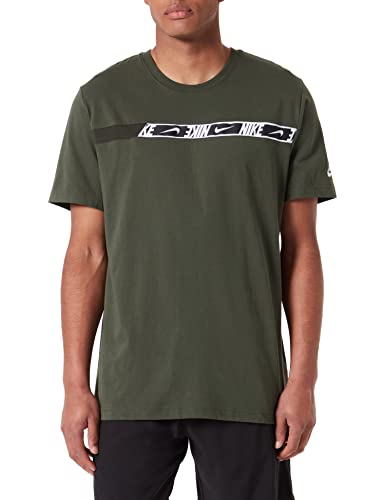 Nike Koszulka męska Sw Repeat, Carbon Green/Sequoia/White, S