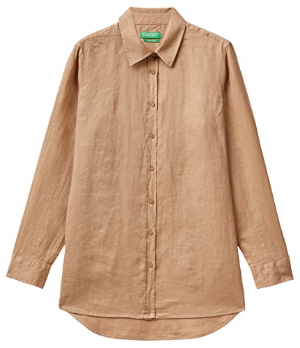 United Colors of Benetton Koszula damska, Beżowy 193, M