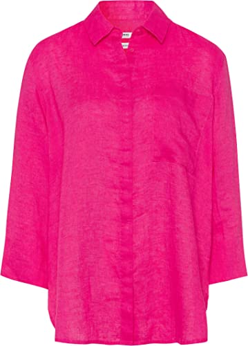 BRAX Styl damski Vicki Linen Uni bluzka, Flush, 38, Flush, 38