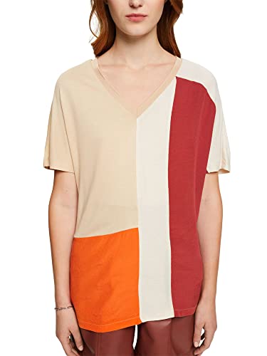 ESPRIT Collection Koszulka damska 092EO1K301, 295/CREAM BEIGE, XS