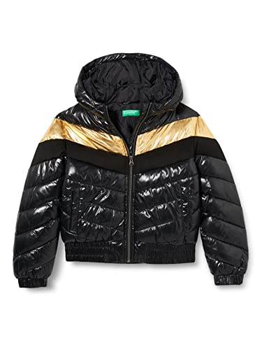 United Colors of Benetton kamizelka dziewczęca, Czarny 100, 140