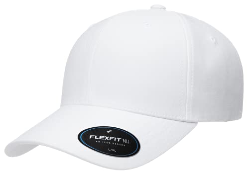Flexfit Czapka unisex Nu Cap, biały, L/XL