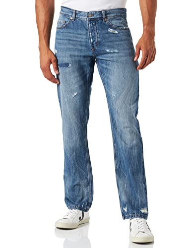 United Colors of Benetton Spodnie męskie, Azzurro 908, 58