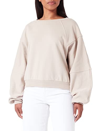 Sisley Bluza damska L/S 33QUW1002, beżowa 18J, XS, Beżowy, 18j, XS