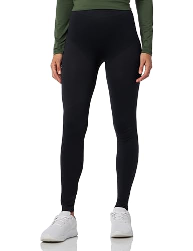 Champion Bezszwowe Baselayer W Termiczne Legginsy Sportowe Kobiety, Czarny, M-L