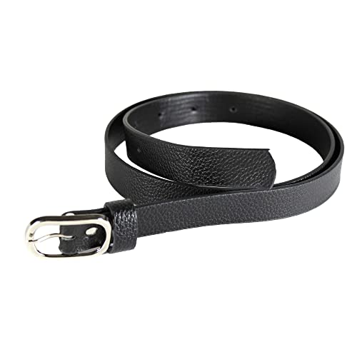 Piccola Lala Damski pasek Es-pl-aymblt-000110, czarny, M