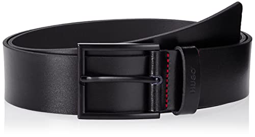 HUGO Pasek męski, czarny (Black1)