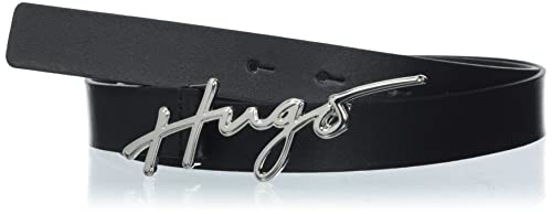 HUGO Damski pasek Sue_Sz25, czarny 1, 100, czarny (Black1)