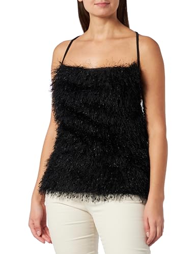 Replay Damski top na ramiączkach, 098 BLACK, XS