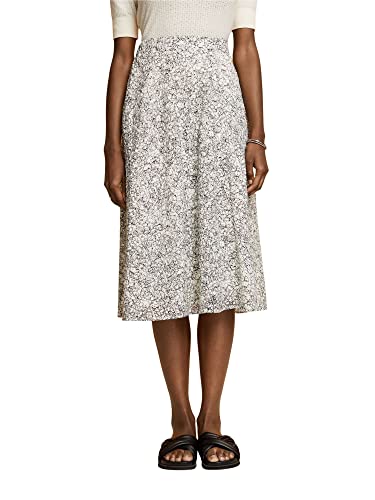 ESPRIT Collection Spódnica midi z nadrukiem, Ice, 36