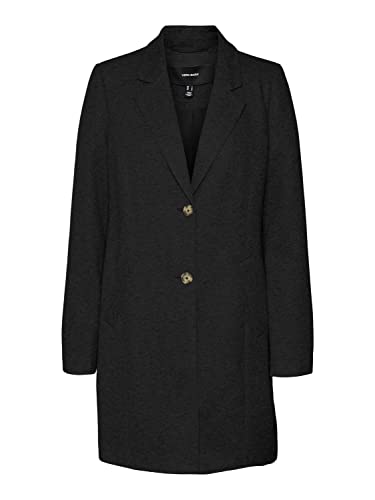 VERO MODA Damski płaszcz Vmverodonacallie Ga Boos, czarny, S