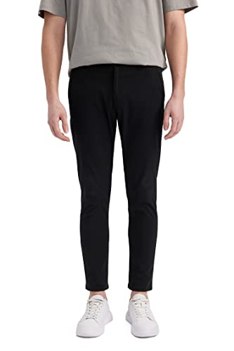 DeFacto Spodnie męskie, czarny, 36W / 34L