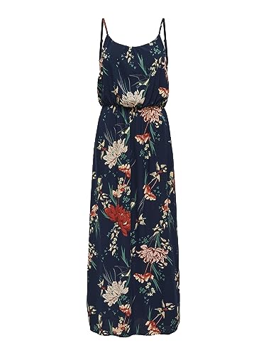 ONLY Nova letnia sukienka damska, Night Sky/Aop: 334 japoński kwiat, 44