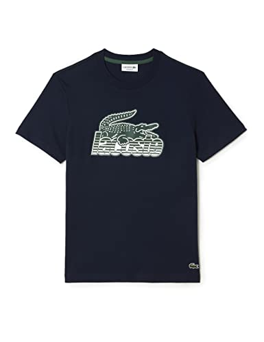 Lacoste Koszulka męska Regular Fit, granatowy, XXS