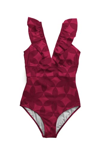 Averie Damski kostium kąpielowy Brinley One Piece, niebieski, XS