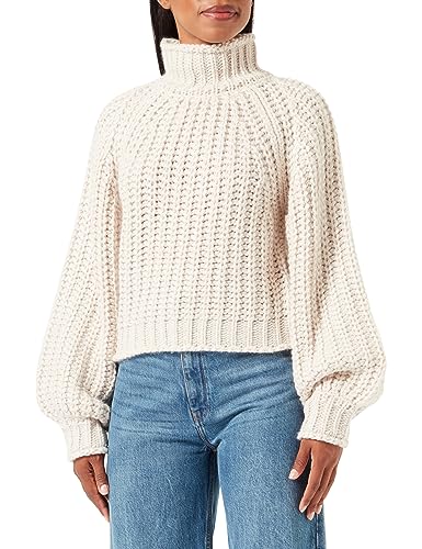 Wrangler Damska bluza z długim rękawem, Worn White, L