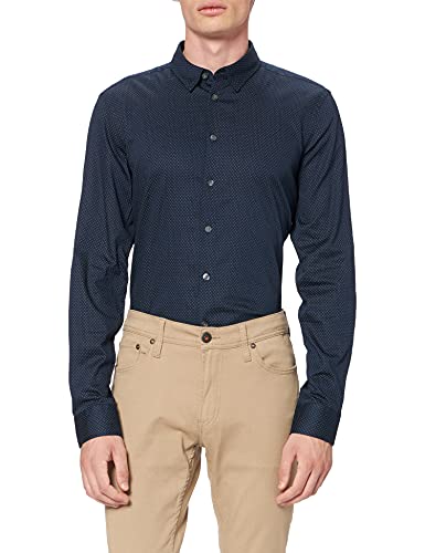 CASUAL FRIDAY Koszula męska, 193923 / Navy Blazer, M