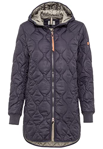 Camel Active Womenswear damski płaszcz 310240/8f41, niebieski (Night Blue), 48