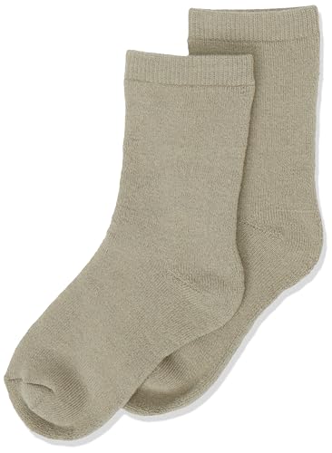 NAME IT Chłopięce skarpety NMMWAKSI Wool Terry XXIII, ciemnoszary melanż, 25 W/27 l, ciemnoszary melanż