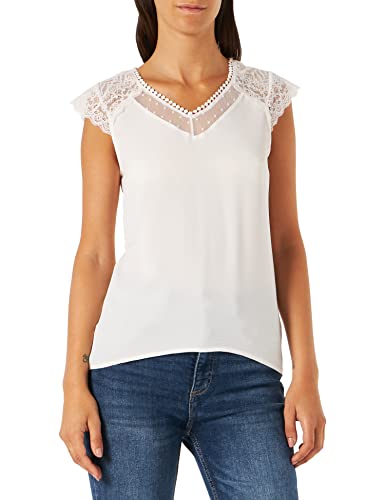 Naf Naf koszulka damska Ochardon, nude, XS