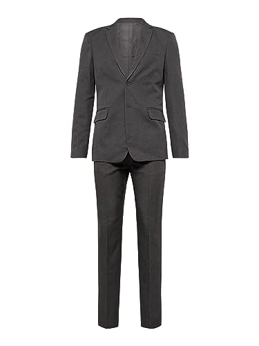 ONLY & SONS Męska marynarka ONSEVE Slim 0052 Suit Blazer, Dark Grey Melange, 46, ciemnoszary melanż, 46