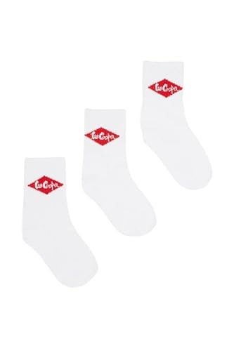 Lee Cooper GLC0145S BIS skarpety dziecięce, 27 chłopców, biały