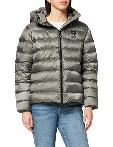 Blauer Blouson Imbottito Piuma damska kurtka pikowana, 924 Grigio Ombra, XL