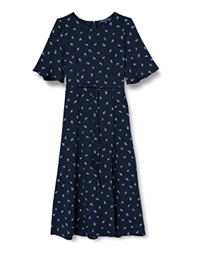 French Connection Damska sukienka midi Cecilia Delphine Casual, Marine, 34