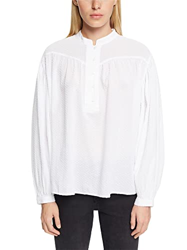 ESPRIT Bluzka damska 092EE1F309, 100/WHITE, S