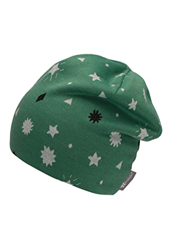 Sterntaler Chłopięca czapka typu beanie, zielona, 47