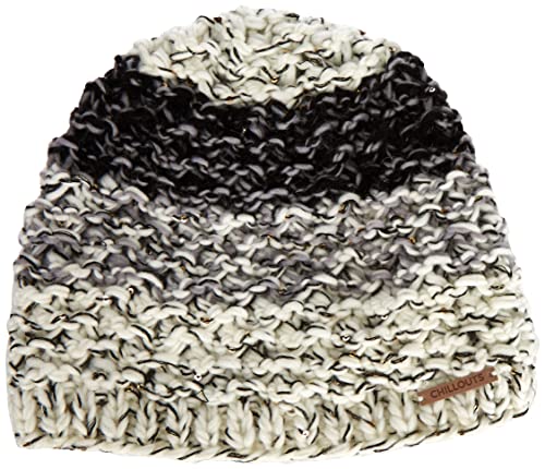 CHILLOUTS Damska czapka Nikola Hat Beanie, biała/czarna, rozmiar uniwersalny
