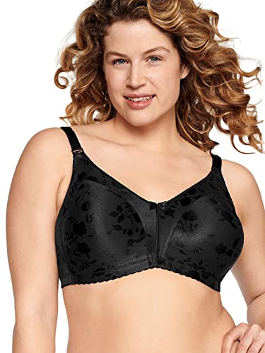 Naturana 5363 - Biustonosz na co dzień - Minimalizator - Kobiety, czarny, 100C