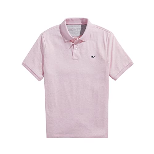 Vineyard Vines Edgartown Pique męska koszulka polo, Różowa chmurka, M